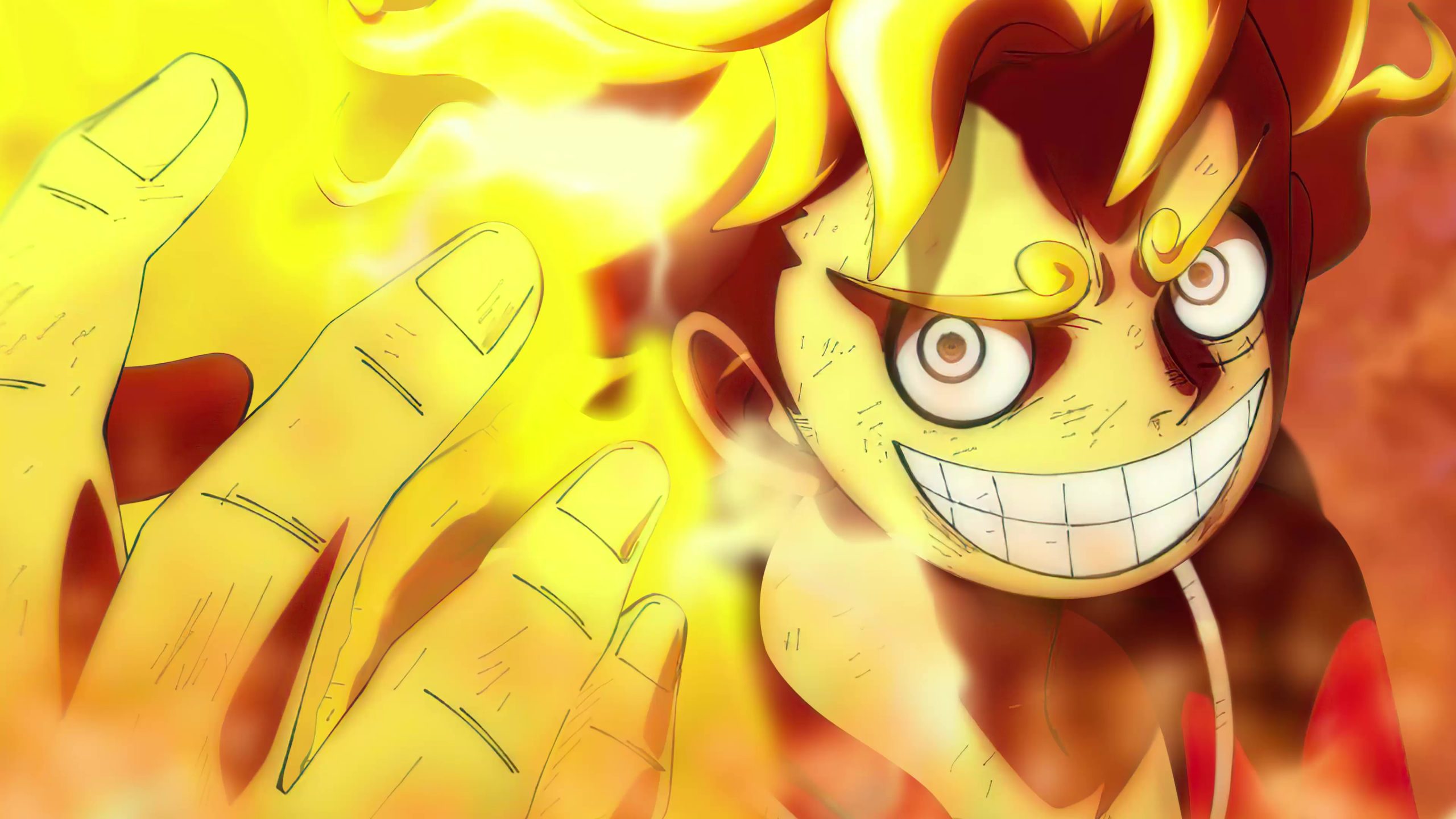 Sun God Luffy Gear 5 Live Wallpaper - SetLivewallpaper