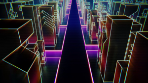Neon Cyberpunk City Live Wallpaper - SetLivewallpaper