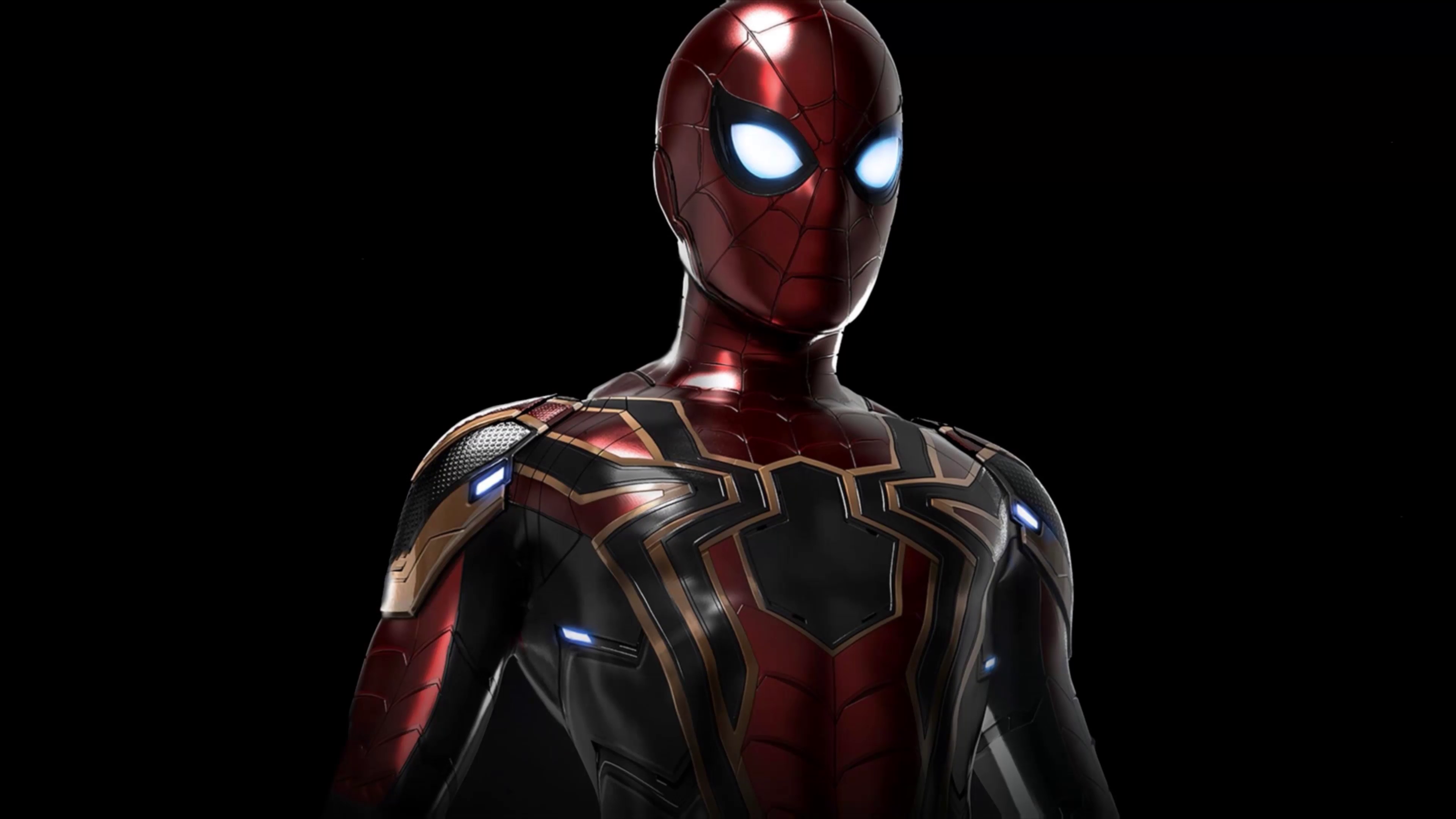 Spider Man Iron Spider Armor Avengers Infinity War Live Wallpaper ...