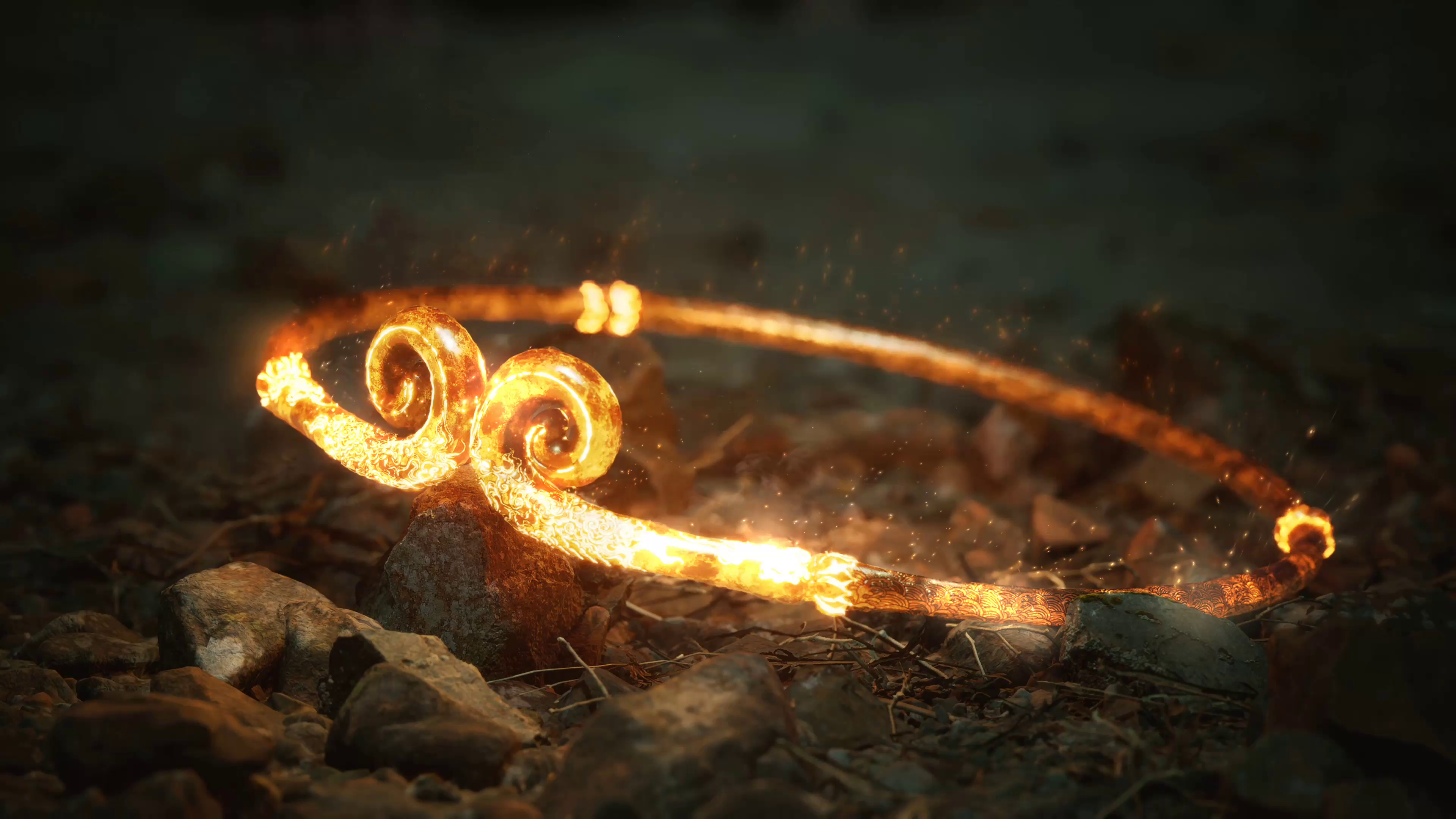 Black Myth Wukong Golden Hoop Live Wallpaper SetLivewallpaper